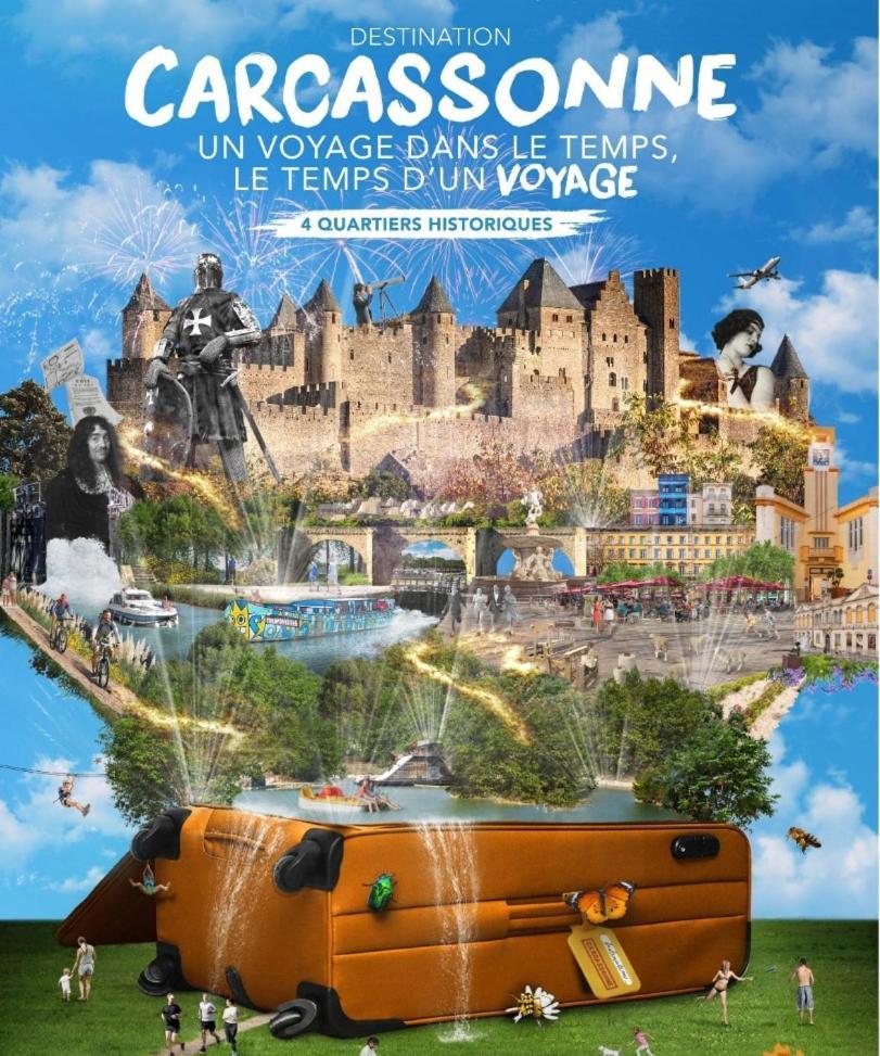 La Maison Du Roi Arthur Carcassonne Esterno foto